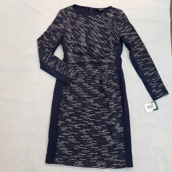 ๐๏ธ LAUREN Ralph Lauren | Two-Toned Sheath Dress - Picture 2 of 7